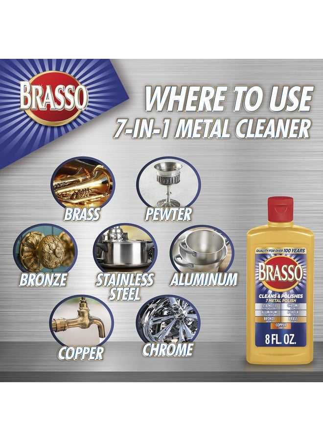 Brasso-2660089334 Multi-Purpose Metal Polish, 8 oz - Image 2