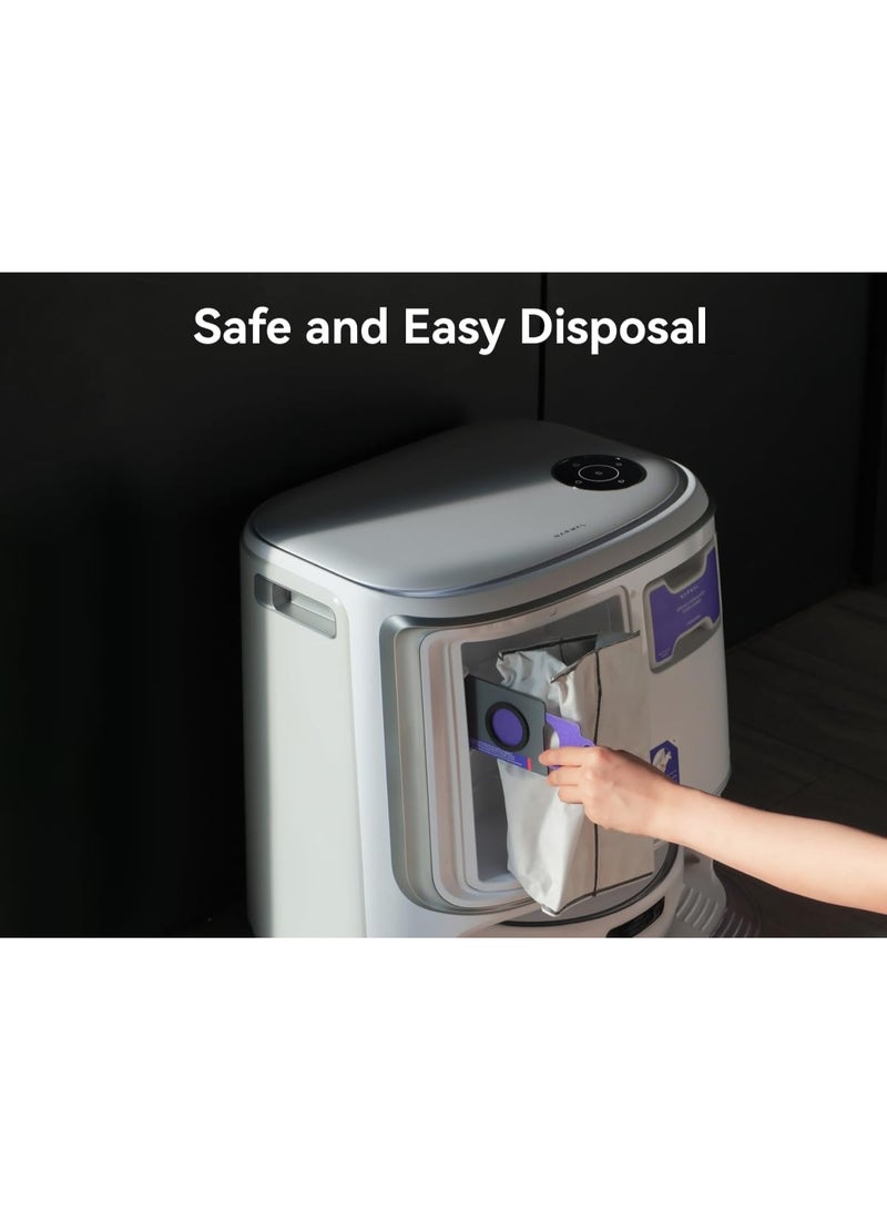 NARWAL Freo Z Ultra Robot Vacuum and Mop Dust Bag for Base Station (Model: Only Freo Z Ultra) - Image 4