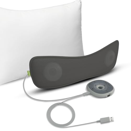 Avantree Slumber - Pillow Speaker for Sleeping, Private Audio with Built-in White Noise, Bluetooth & AUX Support, Volume Control, Sleep Timer, Charge Free for Home Use, Sleep Aids Headphones - Image 1