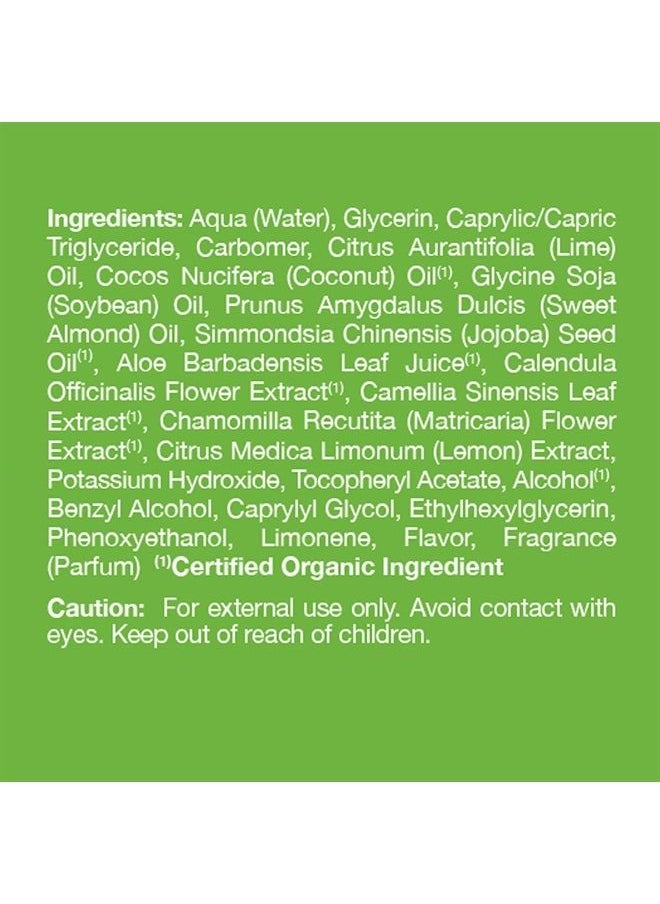 Alba Botanica Very Emollient Cream Shave, Coconut Lime, 8 Oz  - Image 2