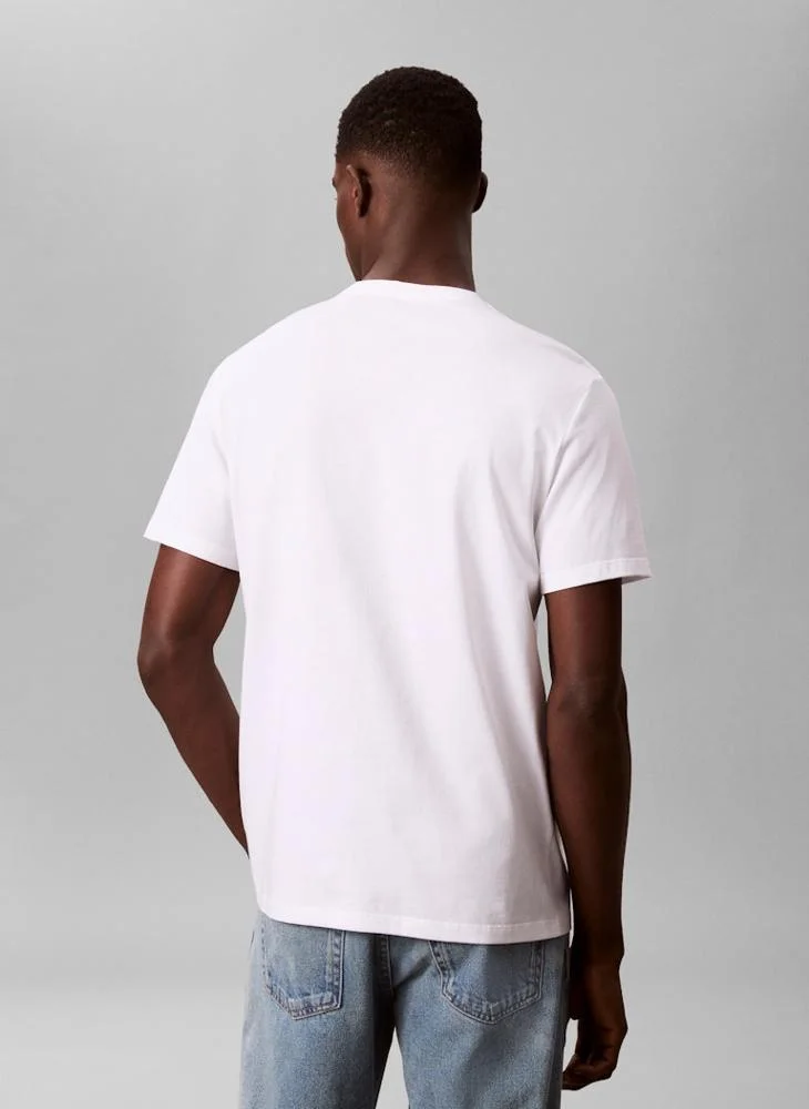 CALVIN KLEIN Graphic Crew Neck T-Shirt