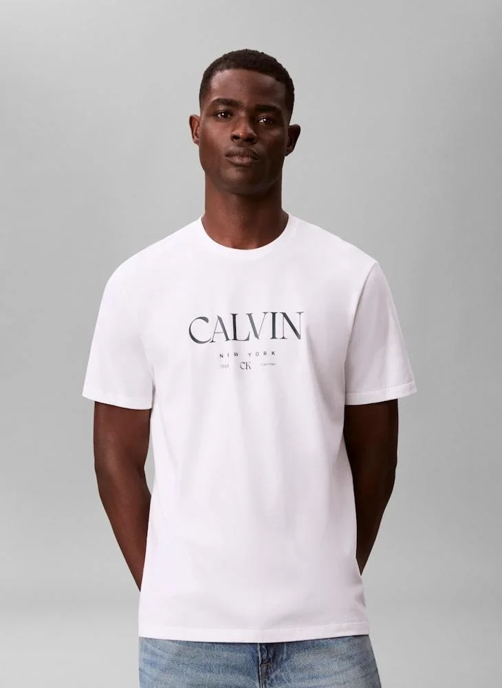 Calvin Klein Graphic Crew Neck T-Shirt