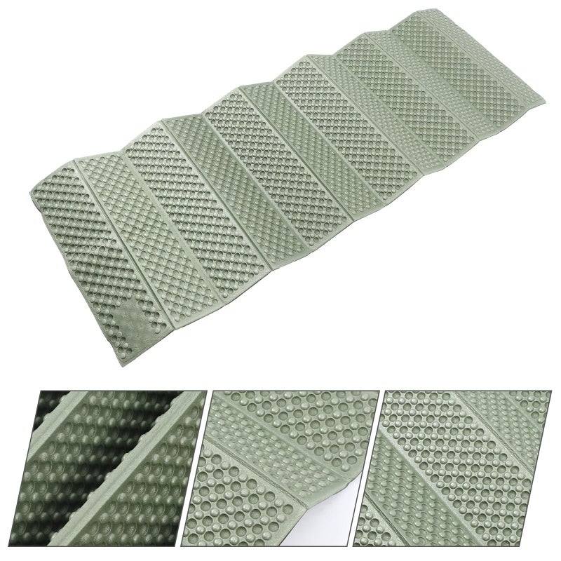 Thick Lightweight Folding Camping Sleeping Pad with Aluminum Foil Layer Portable Moisture Proof Mat for Hiking Picnic - Image 5