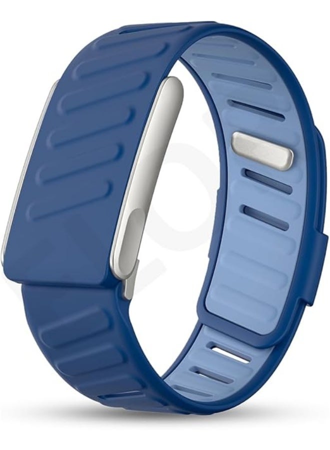 سوار رياضي من السيليكون متوافق مع أجهزة WHOOP 5.0 و Peak و One و Life MG - سوار بديل مرن وناعم ومقاوم للماء - Image 1