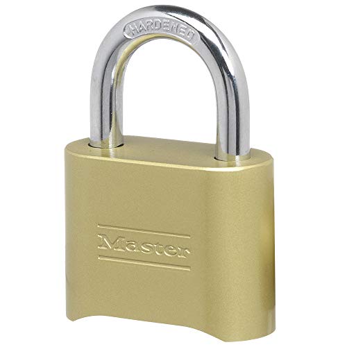 Master Lock 175 Set Your Own Combination Padlock Brass Finish