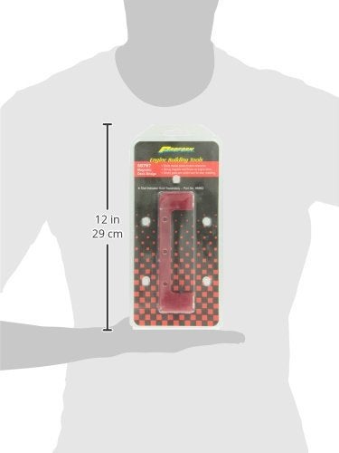 بروفورم جسر مغناطيسي من Proform Deck Bridge يصل إلى 4-1/2 بوصة من الألومنيوم المؤكسد باللون الأحمر - Image 5