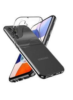Generic Case Compatible with Samsung Galaxy A24/A25 Case Crystal Clear Soft TPU Gel Case Flexible Silicone Anti-Scratch Camera Protection Transparent TPU Cover - Clear  - Image 2