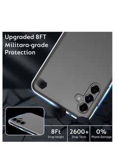 Generic Case Compatible with Samsung Galaxy A24/A25 Case Crystal Clear Soft TPU Gel Case Flexible Silicone Anti-Scratch Camera Protection Transparent TPU Cover - Clear  - Image 3