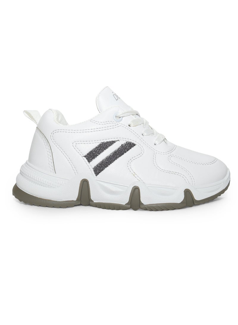 Desert Sportive Casual Lace-up Sneakers For Kids - Image 1