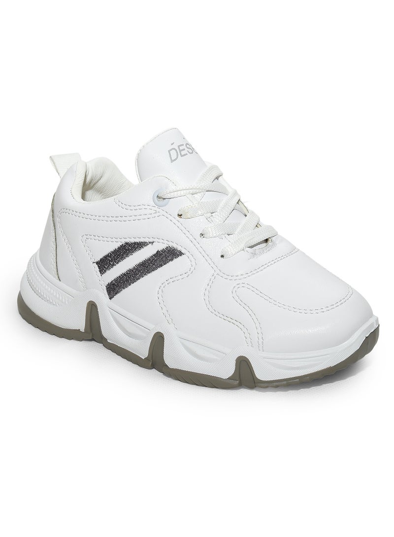 Desert Sportive Casual Lace-up Sneakers For Kids - Image 2