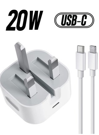 iPhone 20W USB C Fast Charger, iPhone Fast Charger Plug fast Charger Power and 1M iPhone USB C Charger Cable Compatible with i-Phone 13 12 11 Pro Max Mini X XR Xs/i-Pad, iPhone USB C Fast Charger - pzsku/Z24E7A6C90D19F62D57B4Z/45/_/1738266586/d824acbb-7a1a-4c0e-b2bb-f412fc9c8834