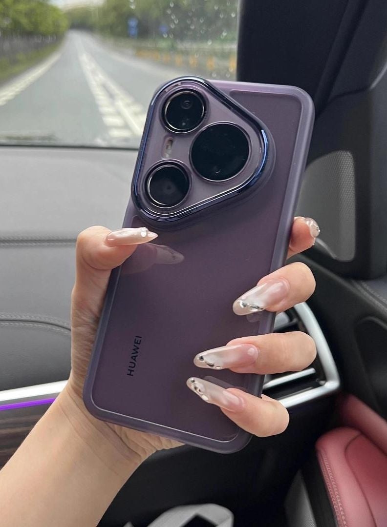 متوافق مع الغطاء الخلفي لهاتف Huawei Pura 80 Ultra، مادة TPU ناعمة، شفاف، مع فيلم حماية العدسة المدمج، حافظة P80 - Image 5