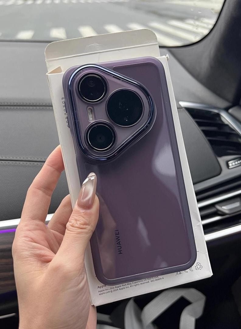 متوافق مع الغطاء الخلفي لهاتف Huawei Pura 80 Ultra، مادة TPU ناعمة، شفاف، مع فيلم حماية العدسة المدمج، حافظة P80 - Image 3