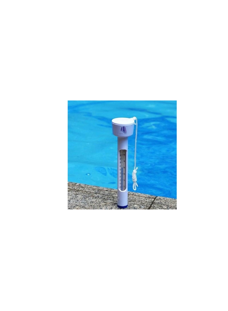 ميزان حرارة عائم لحمام السباحة موازين درجة حرارة المياه مع سلسلة لأحواض السباحة الداخلية والخارجية والمنتجعات الصحية أحواض المياه الساخنة أحواض الأسماك - Image 1