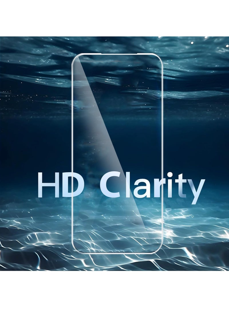 Techie 2 pack HD Tempered Glass Screen Protector for Xiaomi Redmi 13 4G 2024 - Anti Reflection Anti Bubbles 9H Hardness 0.33 mm Rounded Edges Easy Installation - Image 5