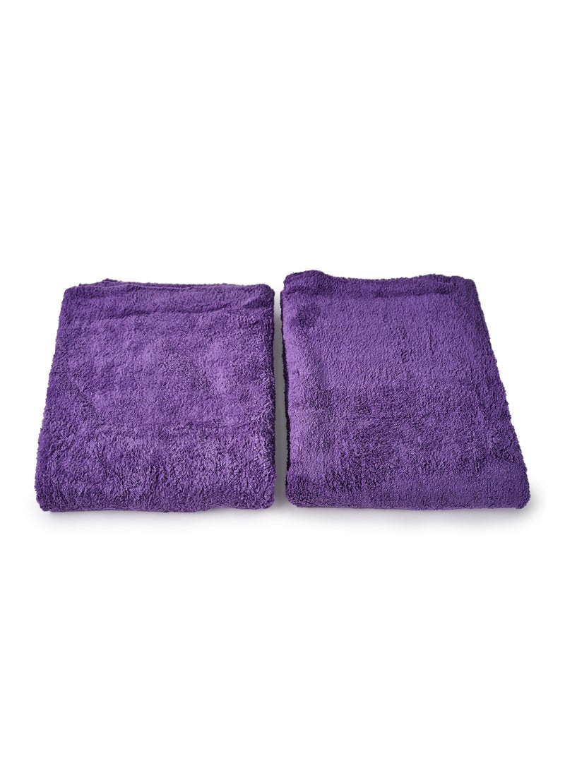VOLTT  80×120 cm Microfiber Towel Set – 2 Pieces - Image 4