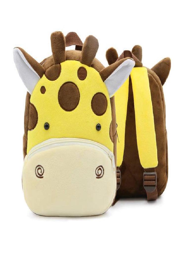 Eckek - Stuffed Plush Kids Baby Toddler School Bags Backpack Kindergarten Schoolbag for Girls Boys 3D Cartoon Animal Backpack - Image 1