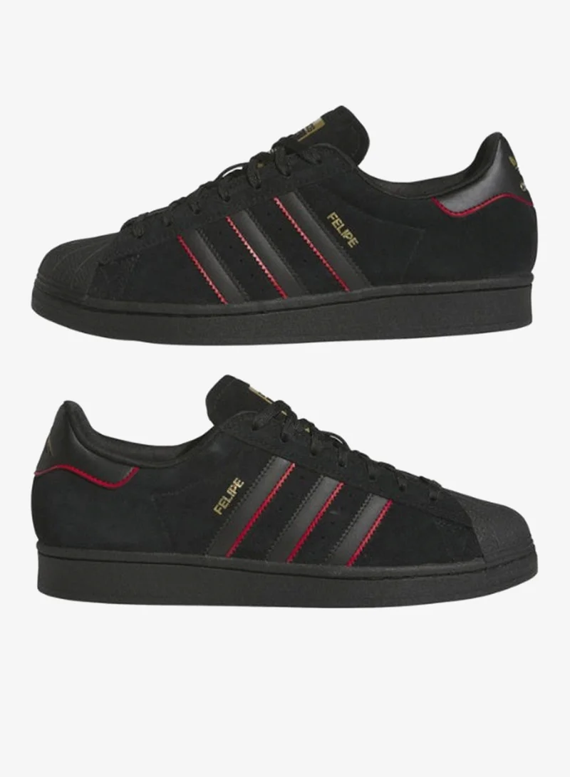 adidas أحذية سوبرستار إكس فيليبي الأصلية السوداء