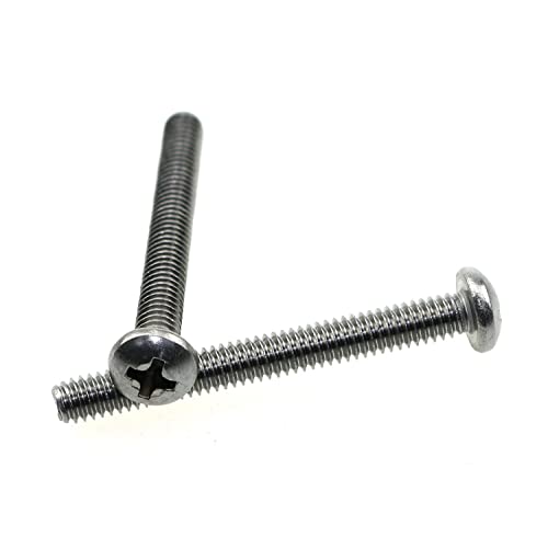 MEETOOT 35pcs #8-32 x 1-1/2inches Machine Screws Cross Recessed Pan Head Machine Screws Phillips Screws for Cabinet Drawer Knob Pull Handles - Image 4