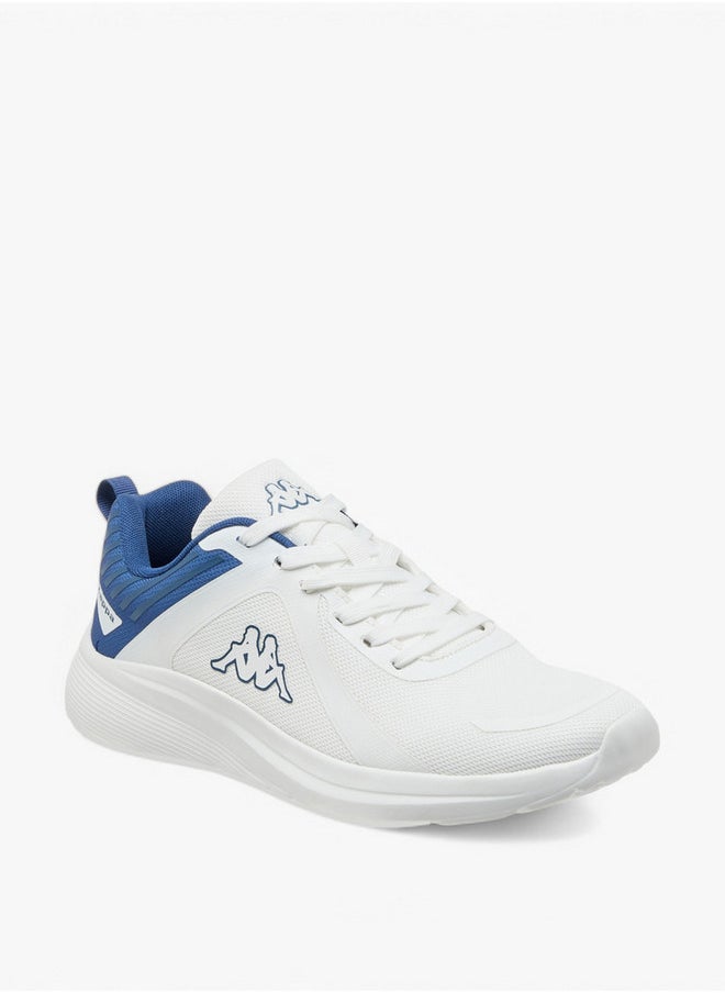 Kappa Men's Logo Print Sports Shoes with Lace-Up Closure  - Image 2