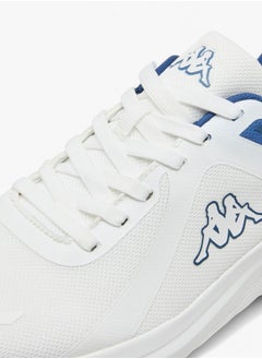 Kappa Men's Logo Print Sports Shoes with Lace-Up Closure  - Image 4