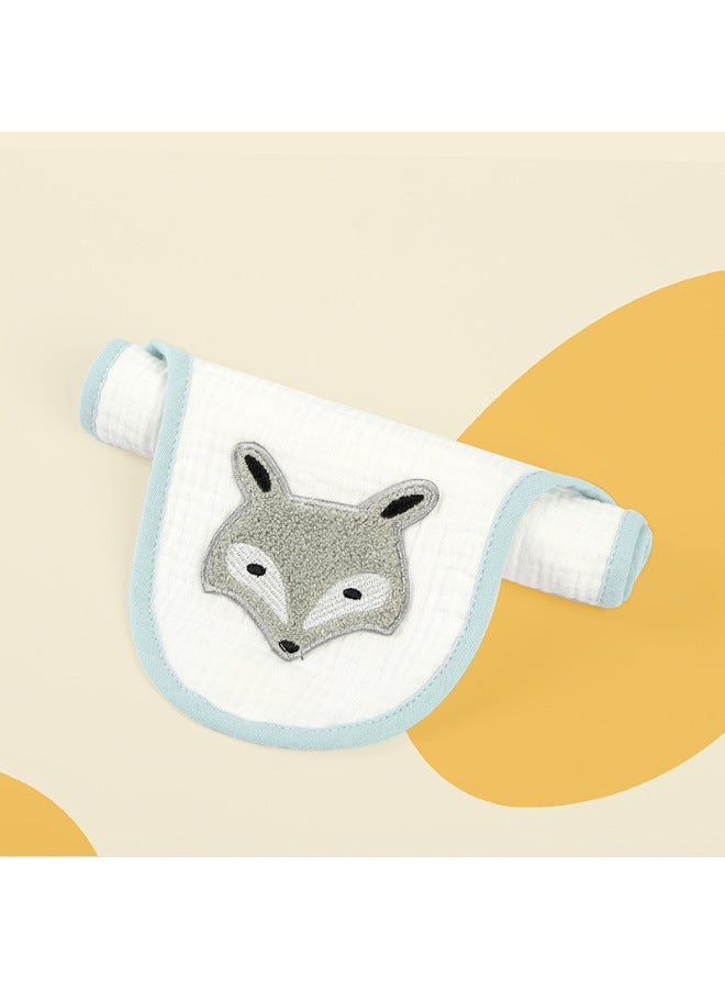 Baby Sweat-absorbent Towel Class A Pure Cotton Back Gauze Sweat Towel Baby Children's Kindergarten Pad Back Towel Sweat-absorbent Cotton