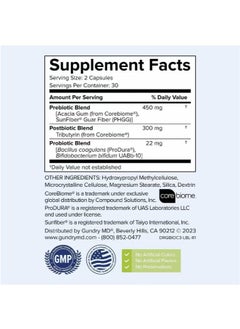Bio Prebiotic-rich cranberry softgel capsules help promote healthy intestinal bacteria, supporting digestive health and overall well-being. 60 softgel capsules.  - Image 3