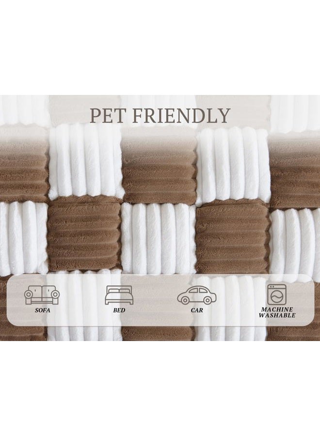 ODreamyDogs CouchCover Pet Sofa Couch Cover for Dogs Washable Dog Blanket for Bed Couch Protector for Dogs Funny Fuzzy Pet Couches Dog Covers for Sofa Pad Coach Cover 27.6x59in Dark Chocolate Brown - Image 2