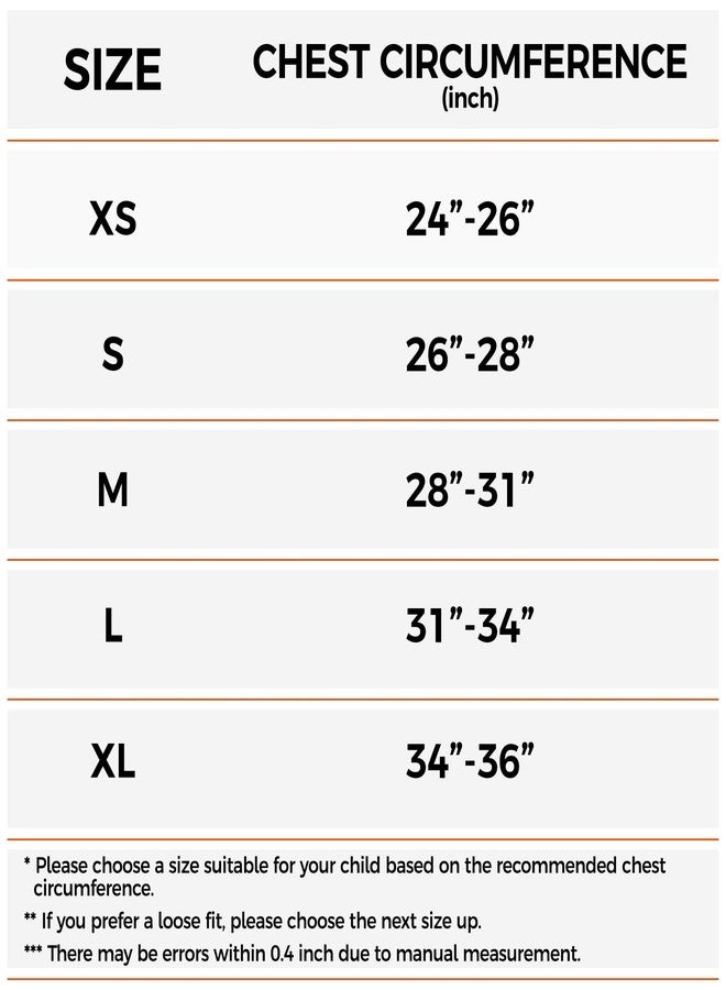 COOLOMG Youth Chest Protector Baseball Softball Padded Shirt - Image 5