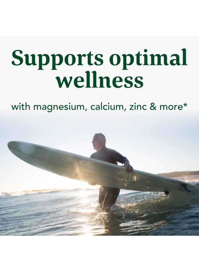 MegaFood Balanced Minerals - Calcium, Fermented Magnesium Glycinate, Zinc, Selenium, GTF Chromium, Molybdenum, Nettle Leaf, Horsetail Leaf - Made Without 9 Food Allergens - 90 Tablets (30 Servings) - Image 4