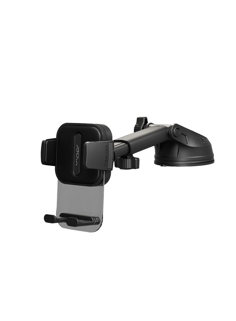 Vyvylabs Steady Clamp Car Holder (Suction Cup Version) Black - Image 1