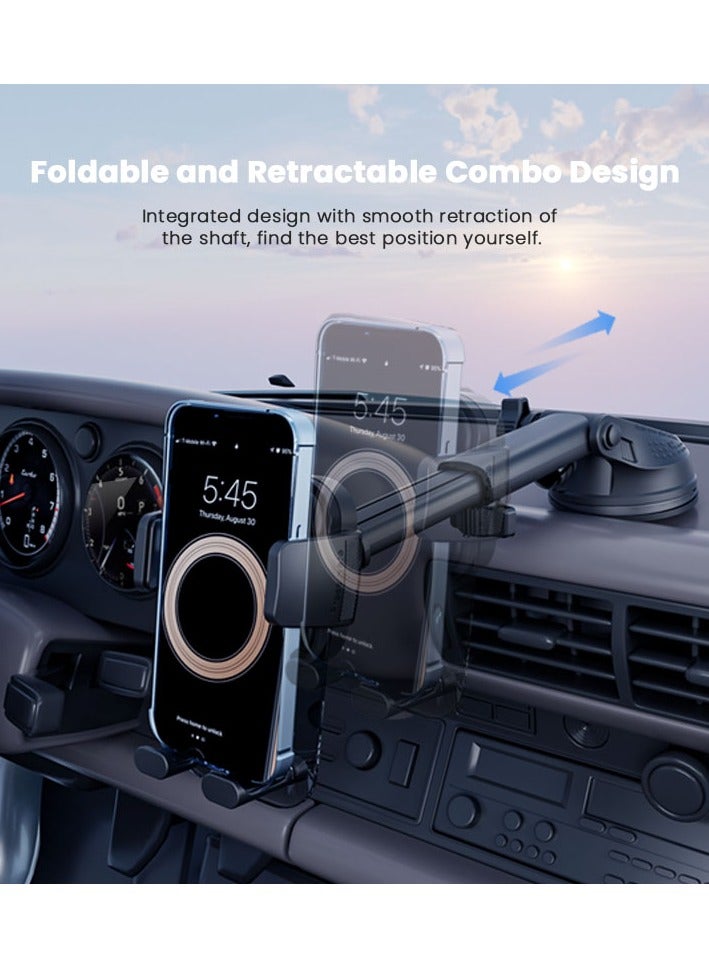 Vyvylabs Steady Clamp Car Holder (Suction Cup Version) Black - Image 4