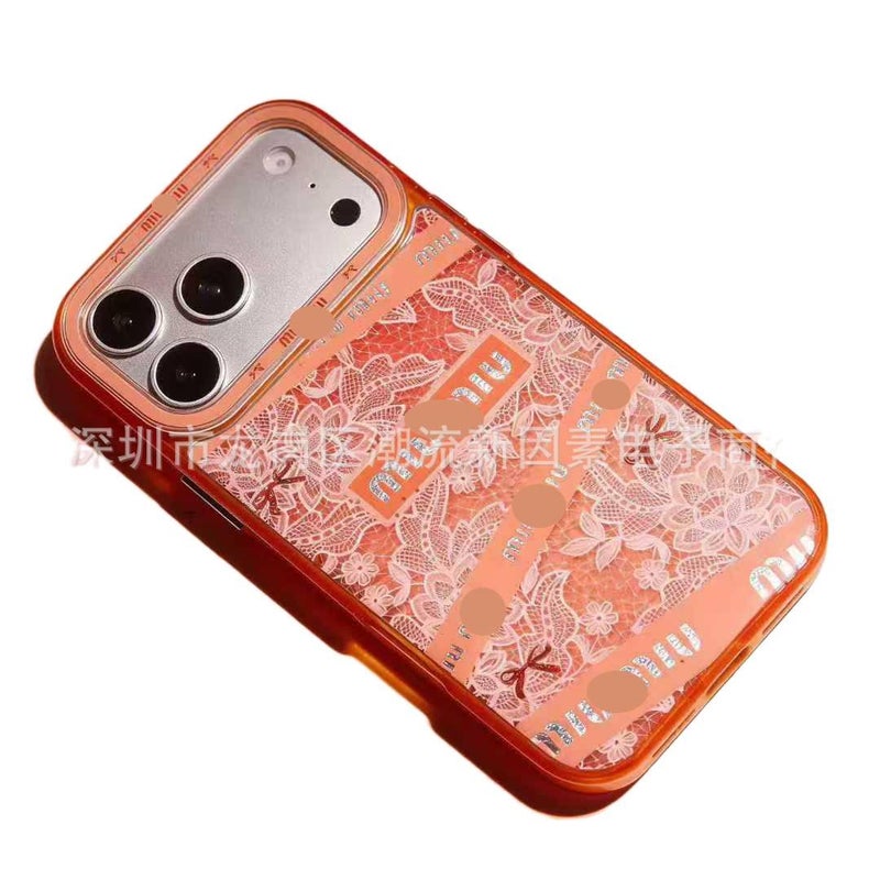 غطاء واقي بTPU باللون وردي من مادة TPU لـ iPhone 15 / 15 Plus / 15 Pro / 15 Pro Max مع نافذة كبيرة ومقاوم للبقع مع نقش محكم للطاولة للمكتب المنزلي للعائلة - Image 3