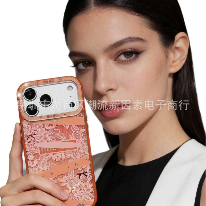 غطاء واقي بTPU باللون وردي من مادة TPU لـ iPhone 15 / 15 Plus / 15 Pro / 15 Pro Max مع نافذة كبيرة ومقاوم للبقع مع نقش محكم للطاولة للمكتب المنزلي للعائلة - Image 5