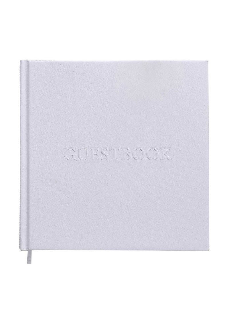 Ginger Ray White Guestbook Elegant Wedding Journal - Image 4