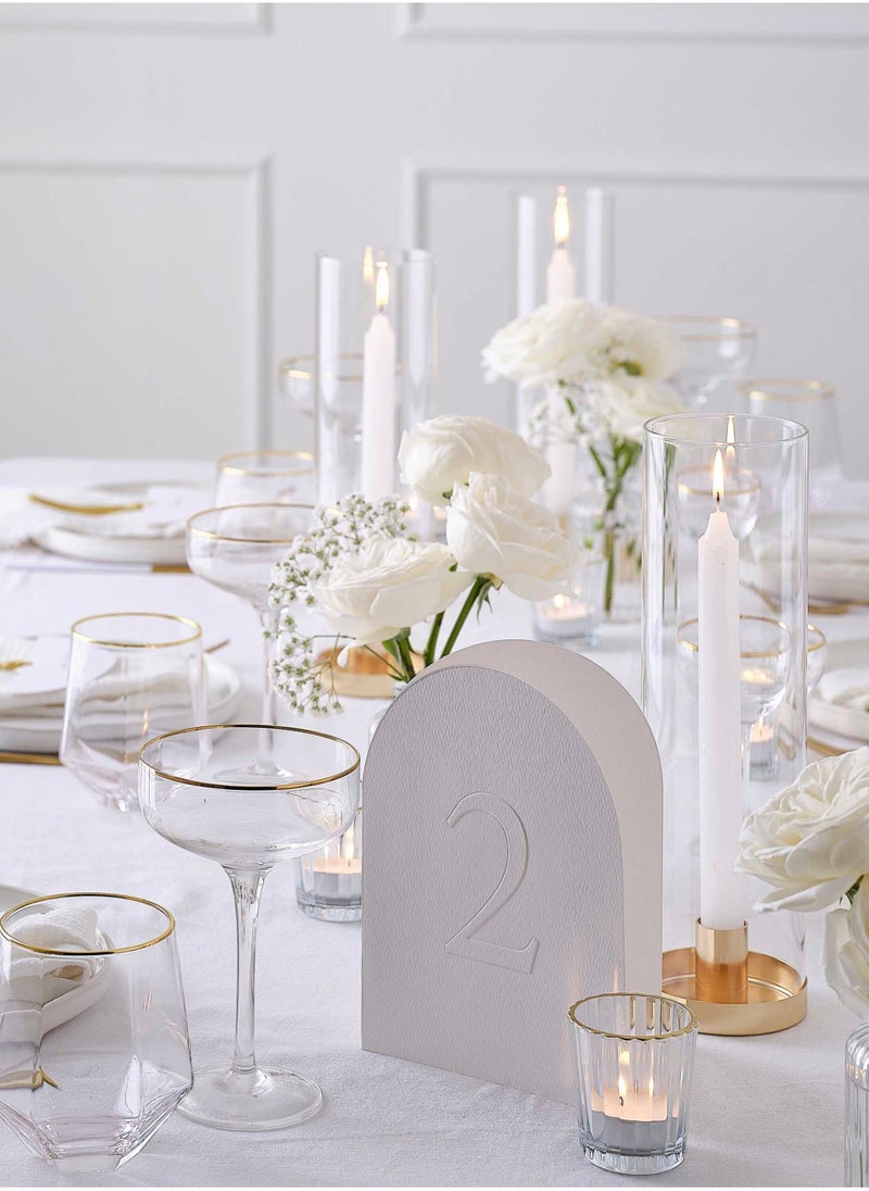 Ginger Ray White Guestbook Elegant Wedding Journal - Image 2