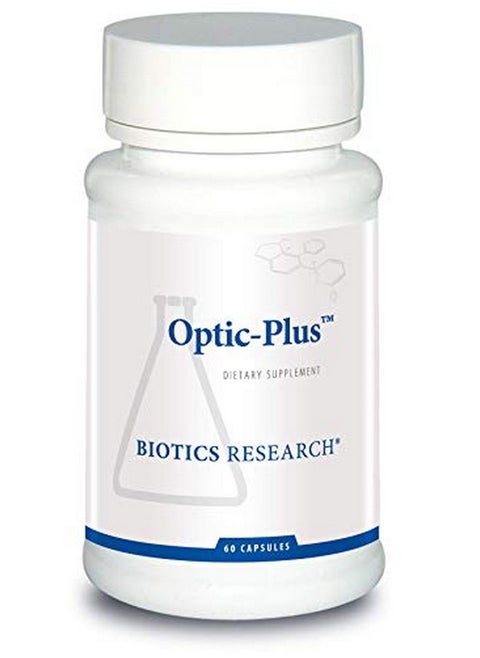 Research Optic Plus Eye Vitamin & Mineral Support Supplement With Lutein And Zeaxanthin Healthy Retinal Tissue And Vision 60 Capsules