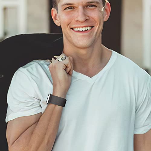 DaQin 3 Pack Stretchy Solo Loop Compatible with Apple Watch Bands for Men 42mm 41mm 40mm 38mm, Soft Nylon Braided Elastic Strap for iWatch Band Series 11 10 9 8 7 6 5 4 3 SE Ultra 3 Ultra 2 Ultra - Image 5