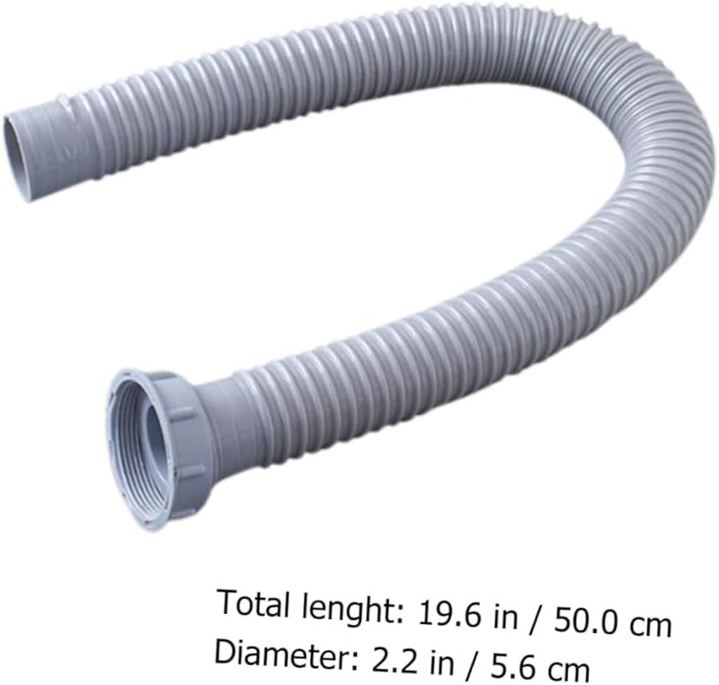 خرطوم تصريف مرن بطول 0.5 متر لغسالة الصحون وغسالة الملابس وصنبور الحوض - Image 3