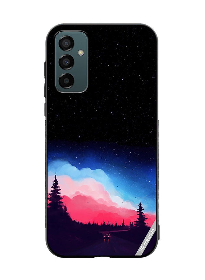 VR CREATIVE Protective Case Cover For Samsung Galaxy M23 Vibrant Cloud Design Multicolour - Image 1