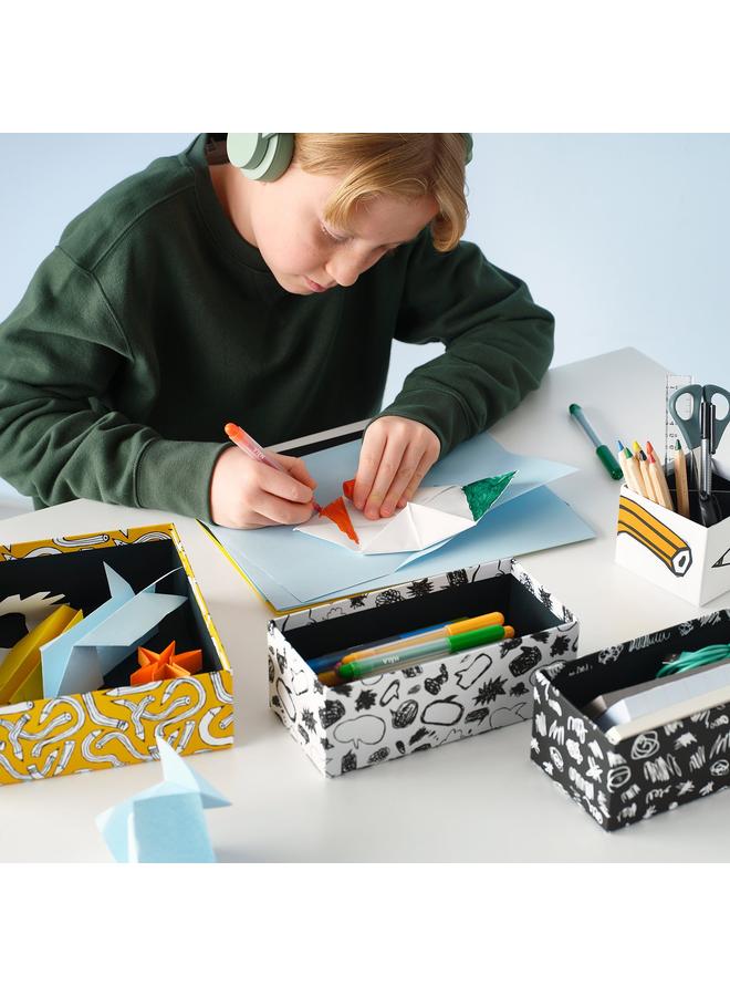 erorex Box, Set Of 4, Patterned/Multicolour - Image 2