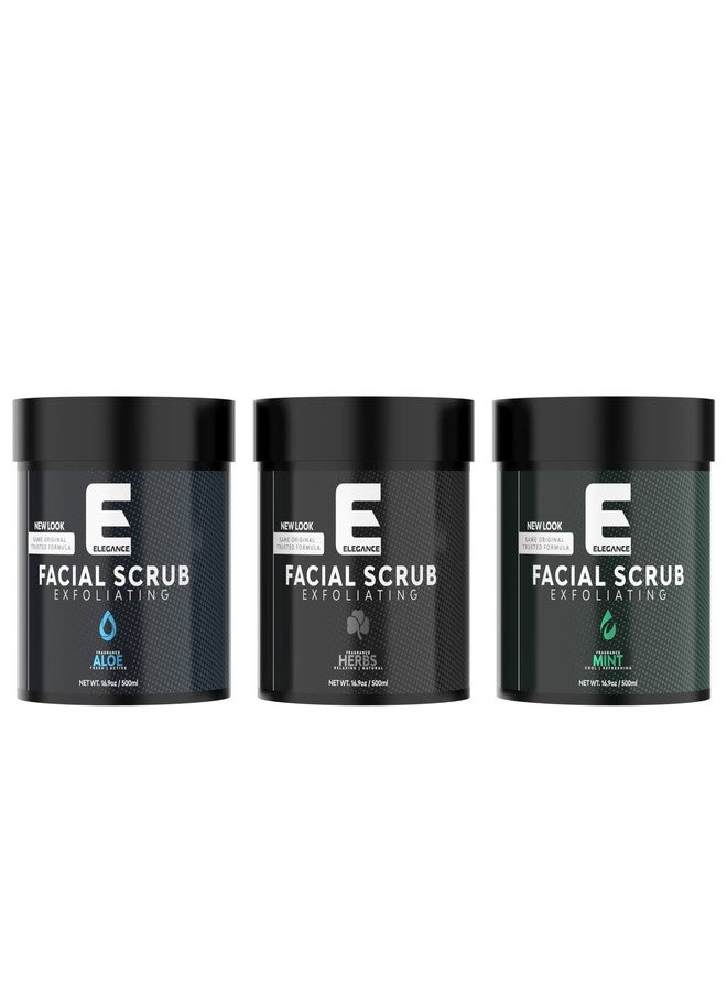 E Elegance Elegance Natural Face Scrub, 16.9 Oz, Mint Based Facial Scrub, Exfoliate and Eliminate Impuritites for a Healthy and Hydrated Glowing Skin - Image 5