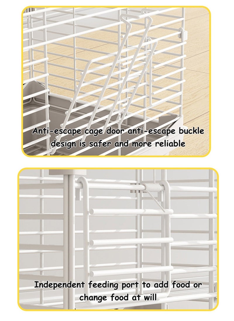 Kidle Transparent Bird Cage Acrylic Parrot Cage Nest Birdcages Special Breeding Cage Pigeon Canary  - Image 3