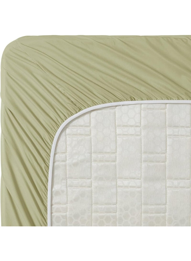 Clara Clark Bed Sheets, Premier 1800 Series 4 Piece Bed Sheet Set, Deep Pocket, Wrinkle, Fade, Stain Resistant, Luxury Soft Bedding Sheets & Pillowcases, Queen, Sage Green - Image 5