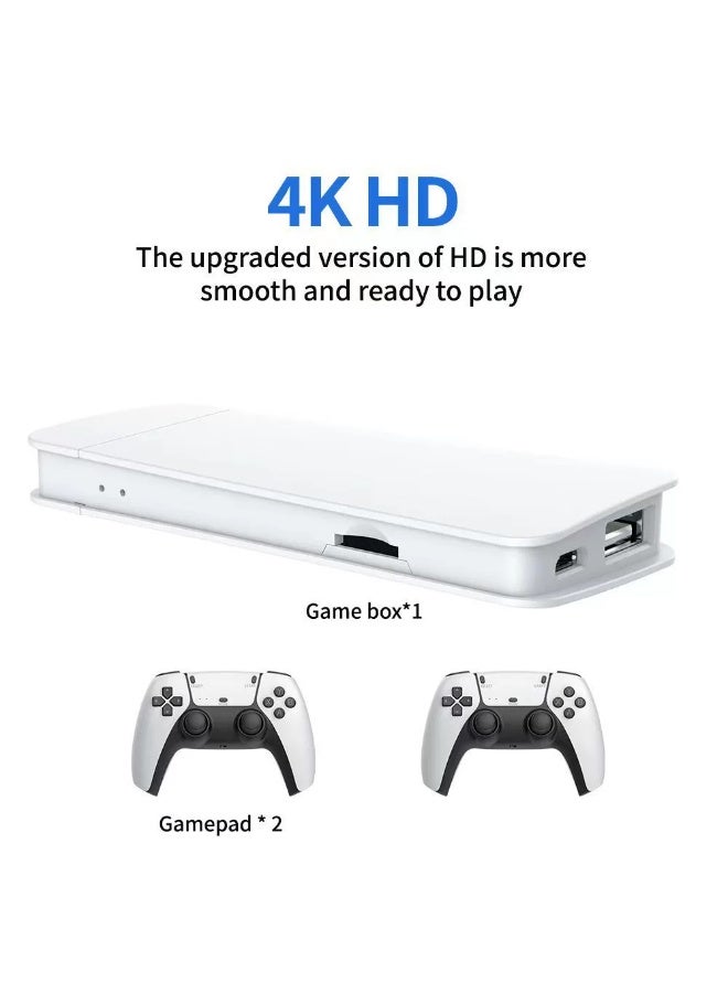 M15 Wireless Video Games for Tv Gaming, Retro Gaming Console with Game Stick 4K HD Game Stick, Plug & Play TV Video Game Set for 2 Player 20000+ Games 2.4G Wireless - Image 3