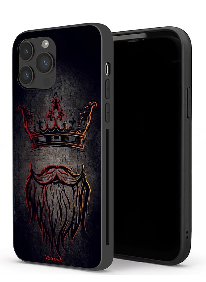 Tolwak Apple iPhone 13 Pro Max Protective Case King Artwork - Image 1