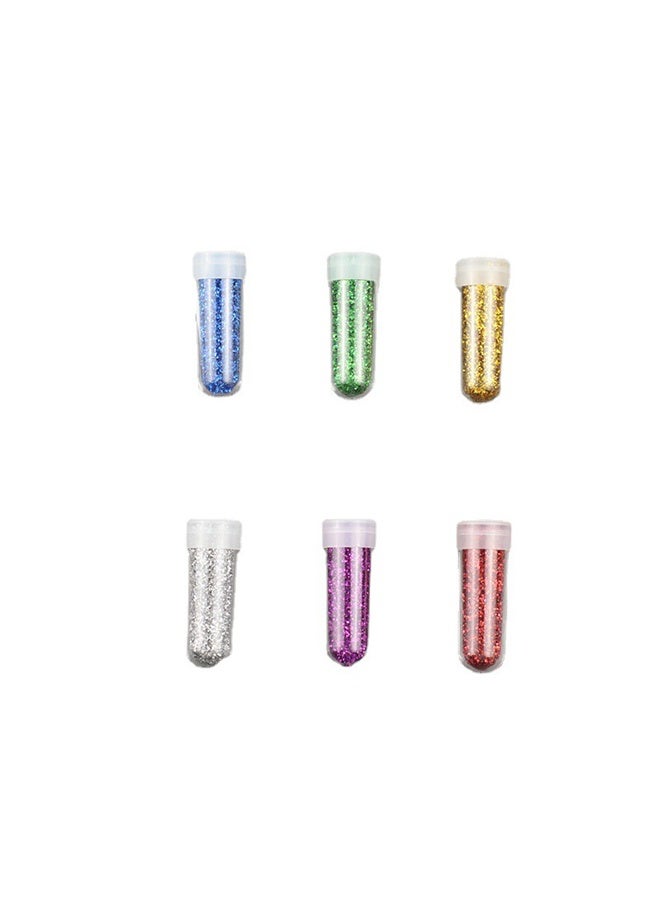 مسحوق لامع متعدد الألوان مكون من 6 قطع - Image 3