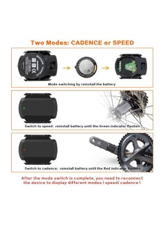 Y&D Cadence Sensor, Wireless Bluetooth or ANT and Bike Computer RPM Sensor for Road Spinning Trainers Compatible with Onelap, Wahoo Fitness, Zwift, Strava  - Image 4