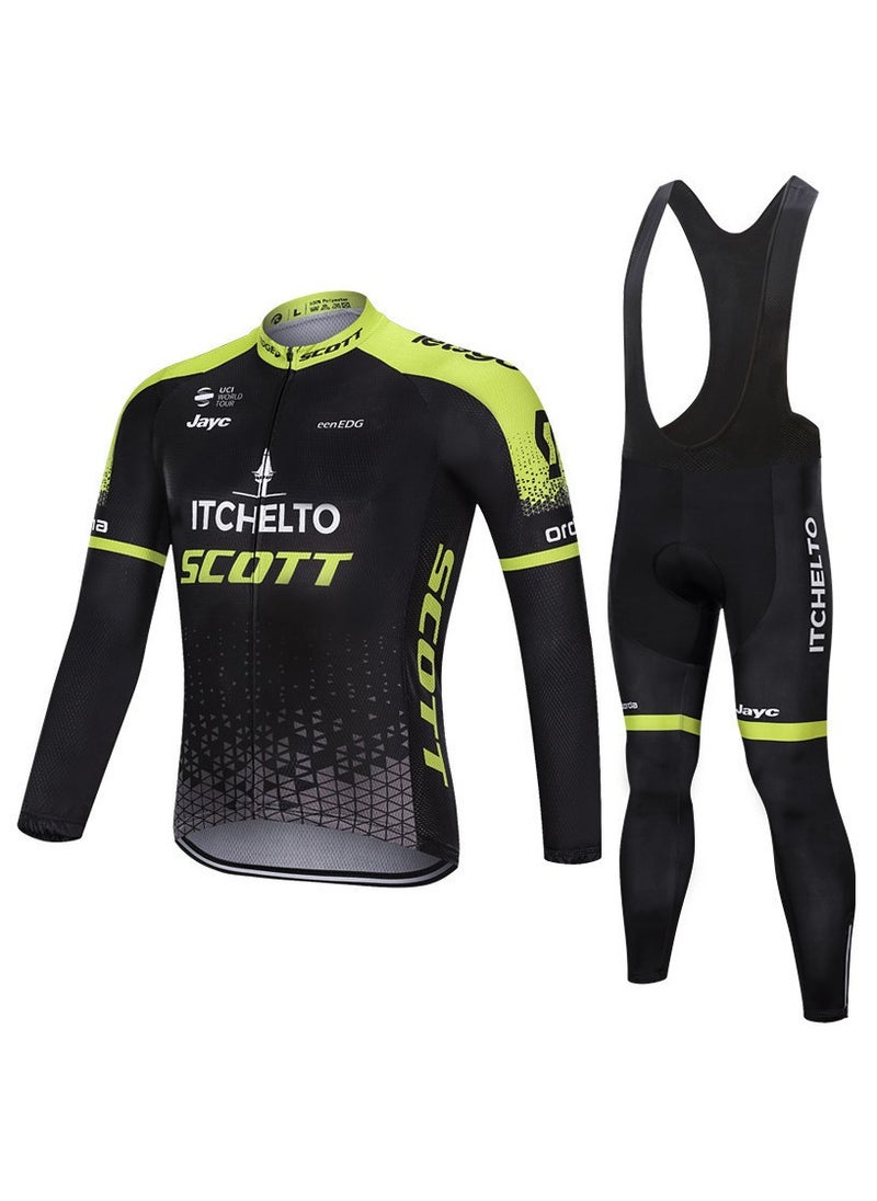 KUYING GR New Summer Outdoor Sunscreen Moisture Absorption Quick Drying Bicycle Women's Cycling Clothing Set  - Image 1