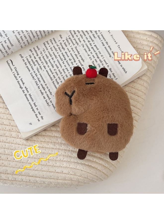 null - Squeaky Doll Batch Cartoon White Rabbit Mr. Bean Teddy Bear Pendant Schoolbag Pendant Gift For Girlfriend-Specifications:Bean Bear Sunglasses Edition-Color:No Bead Chain With Squeaking (no Opening) - Image 1
